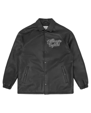 Leather Coach Jacket