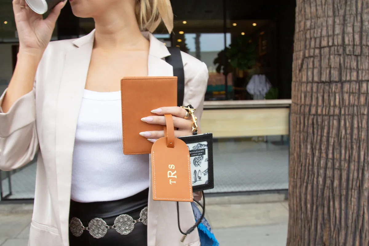 Leather Luggage Tag