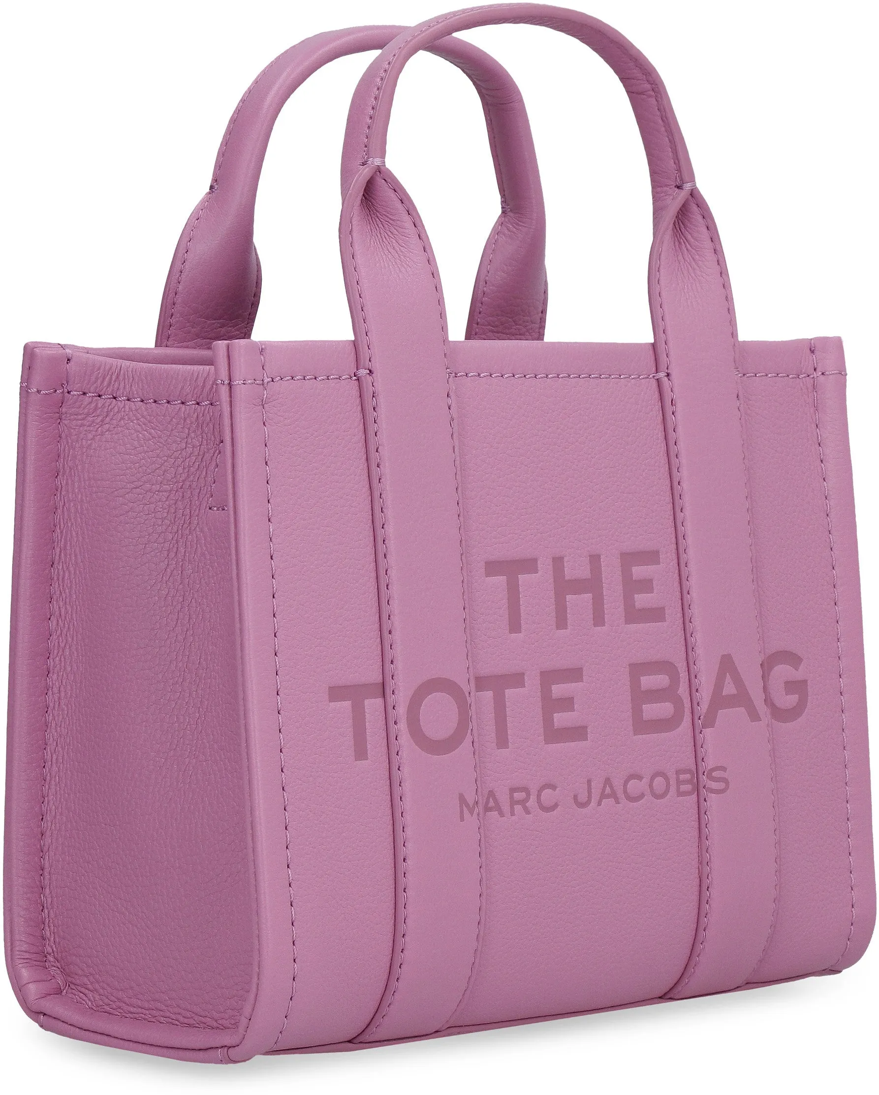 Leather mini tote
