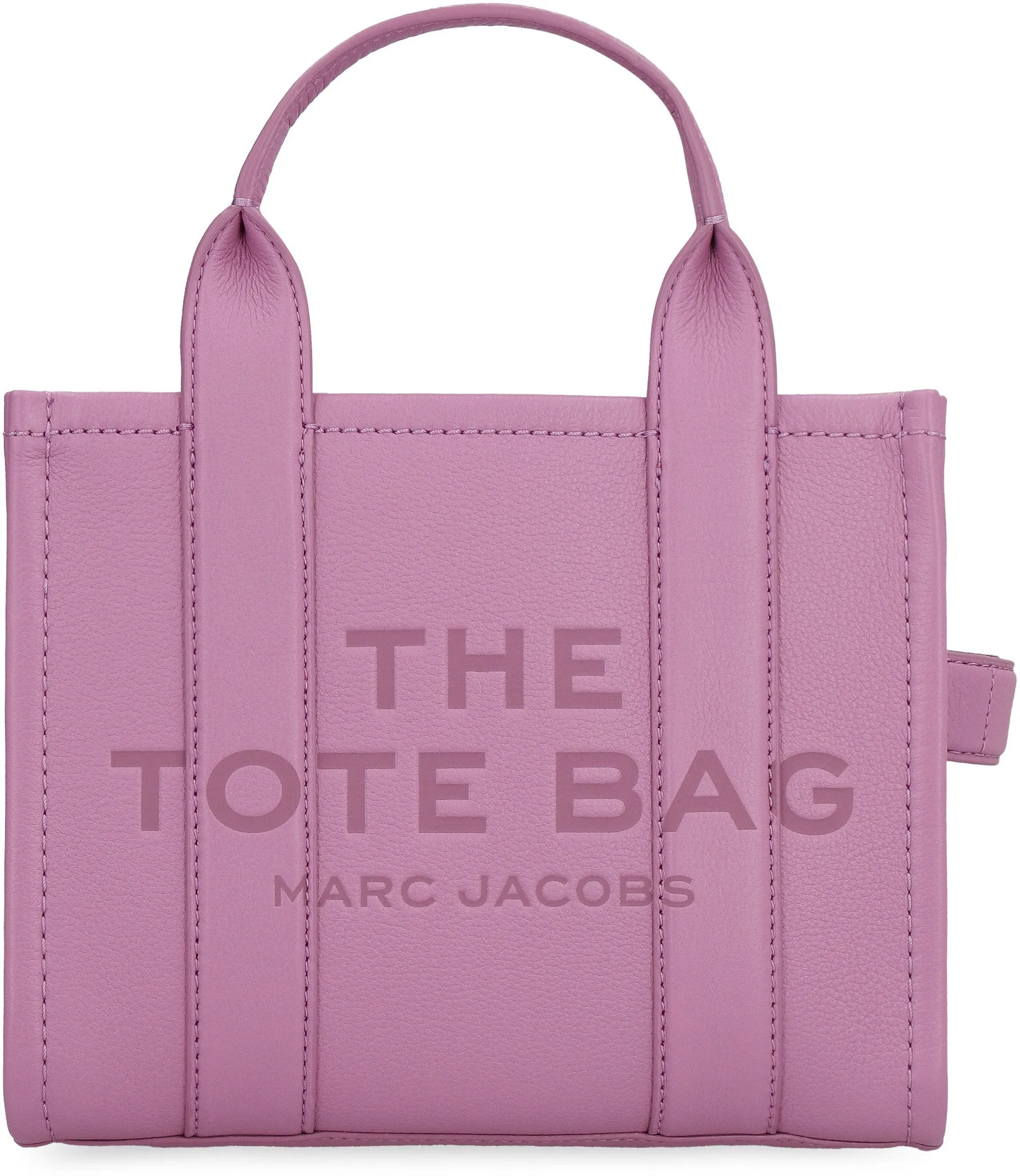 Leather mini tote