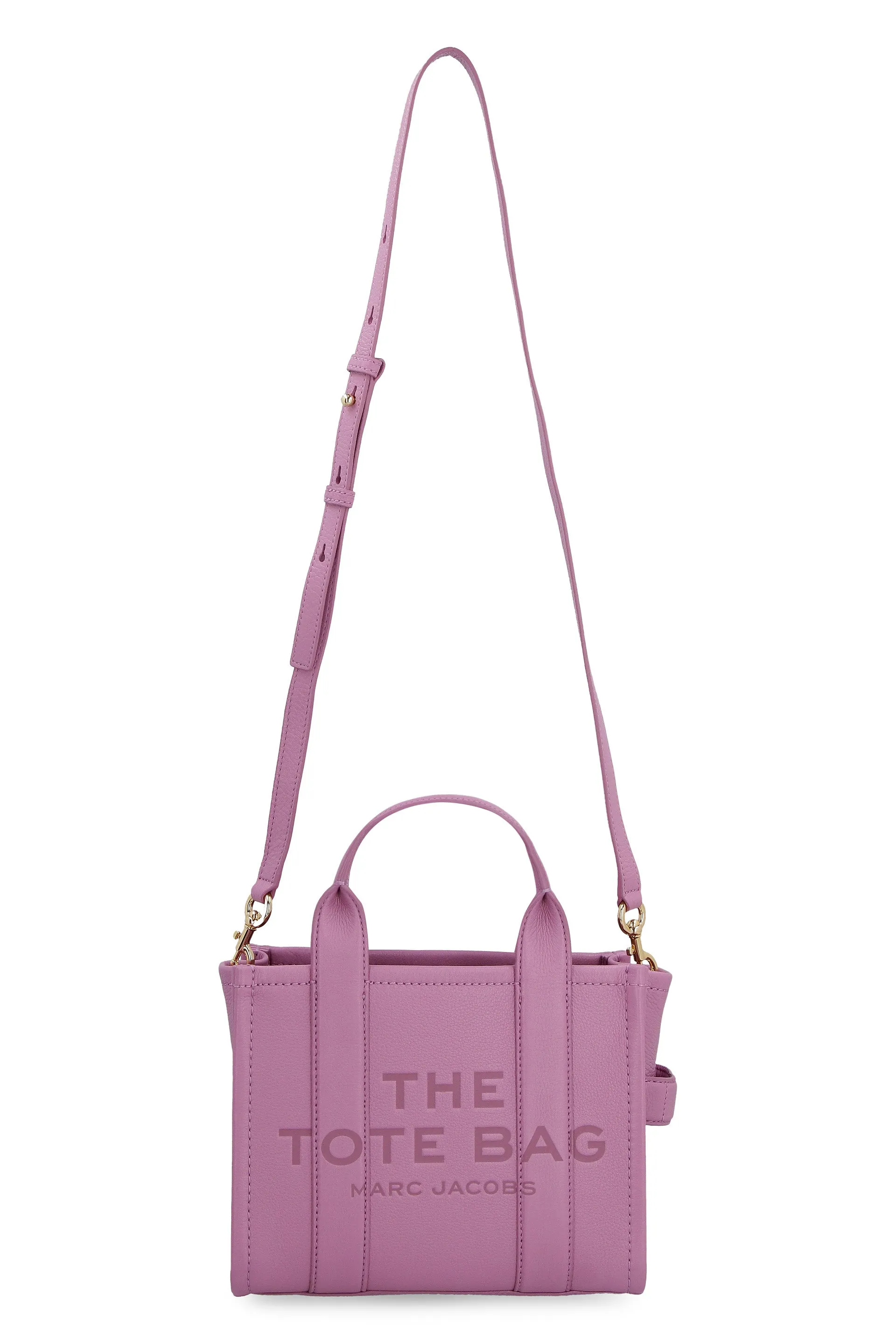 Leather mini tote