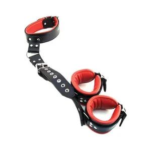 Leather Neck to Wrist Restraints