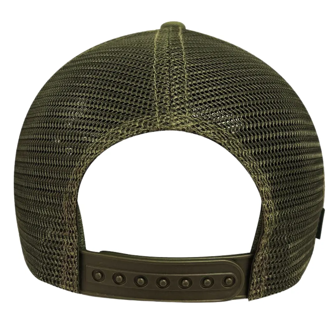 Legacy Mid Pro Leather Patch Trucker Hat