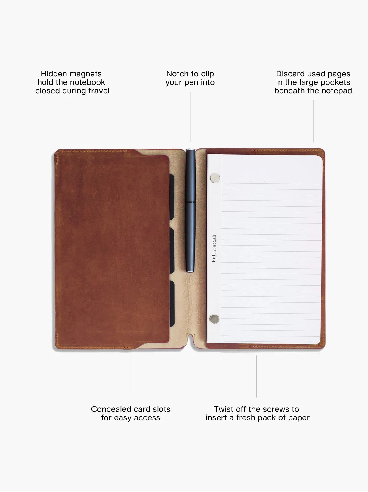 Leonard Notebook   20-Year Portfolio - 11" Tablet