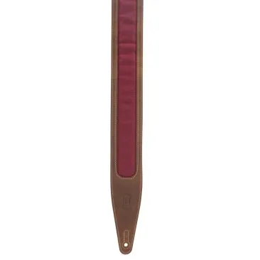 Levy's M317TRI-BRN-BRG Crazy Horse Leather Strap