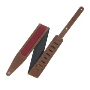 Levy's M317TRI-BRN-BRG Crazy Horse Leather Strap