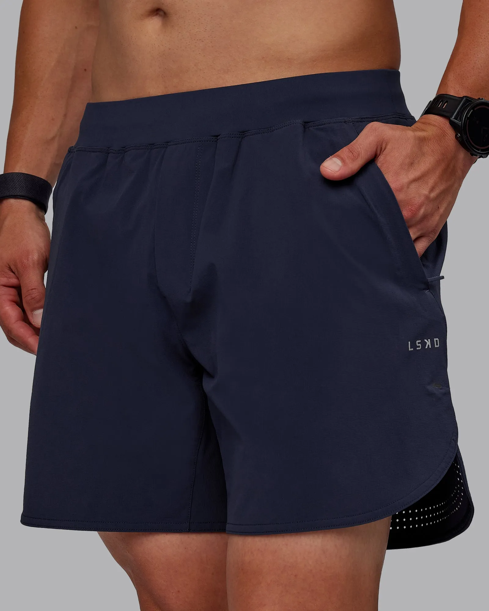 Lift Lined 6" Short - Future Navy