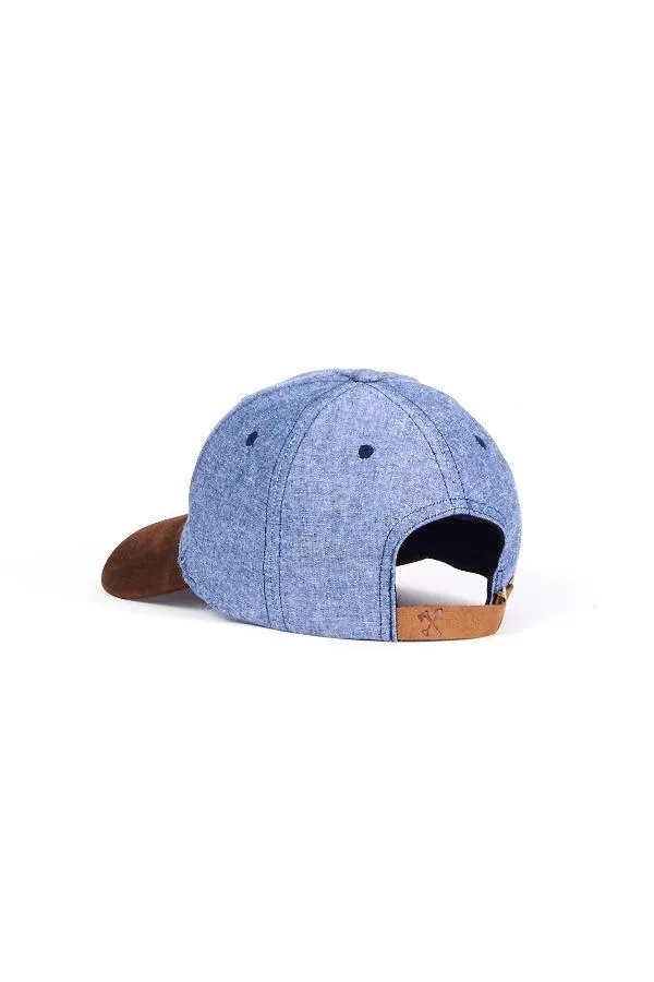 Light Blue Cap Hat  - Cool Grayson