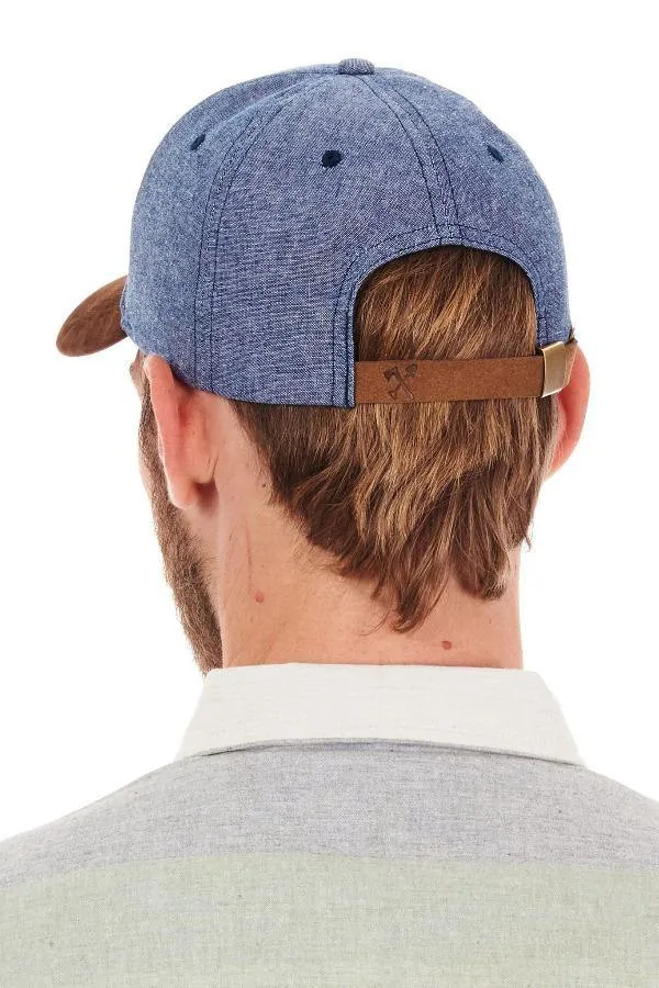 Light Blue Cap Hat  - Cool Grayson