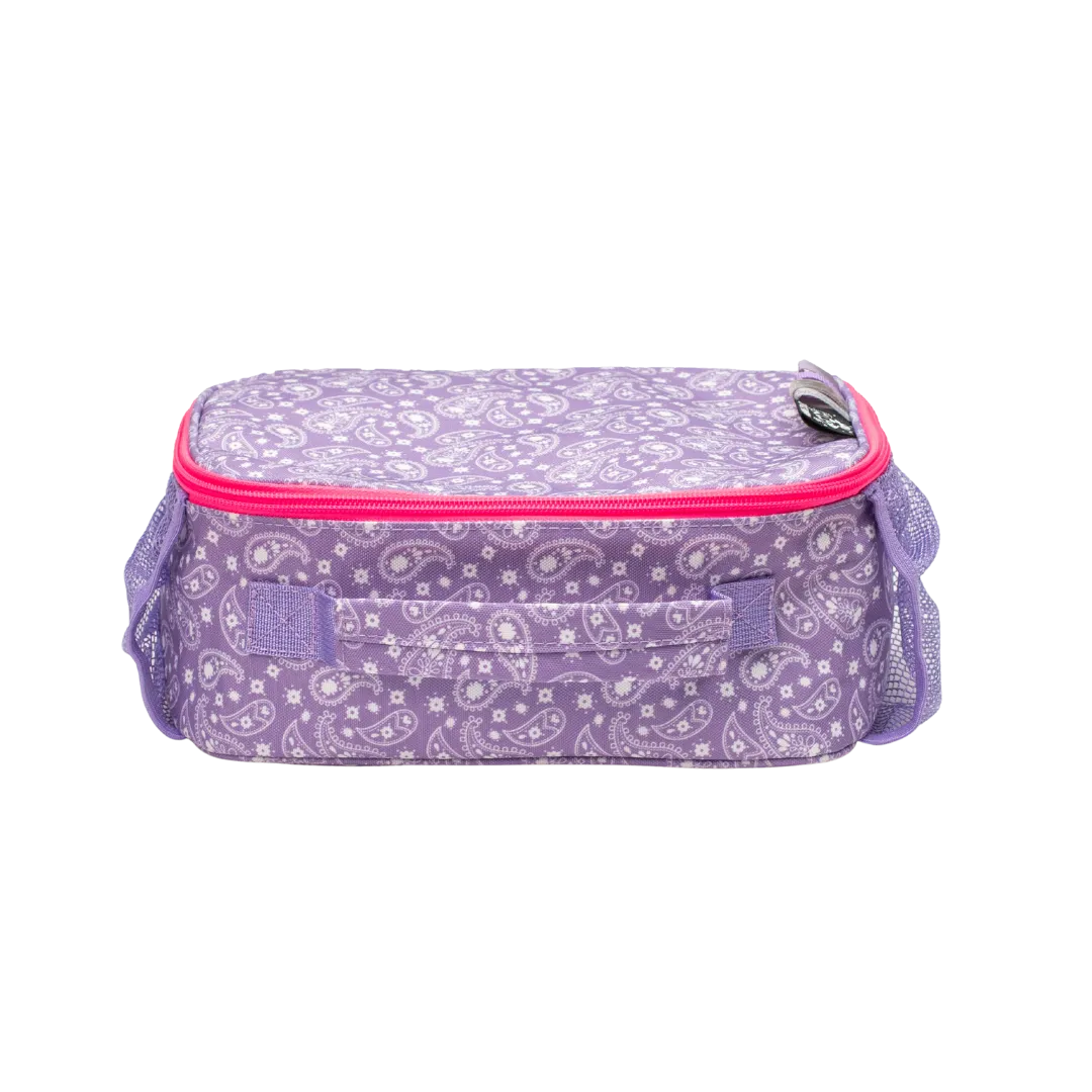 Lilac Paisley Lunchbox