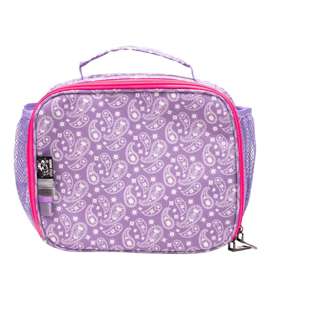Lilac Paisley Lunchbox