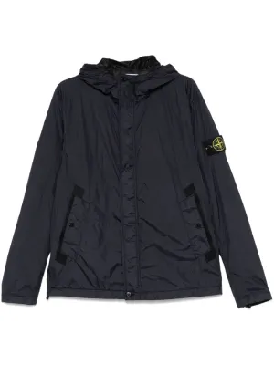 Logo nylon blouson jacket