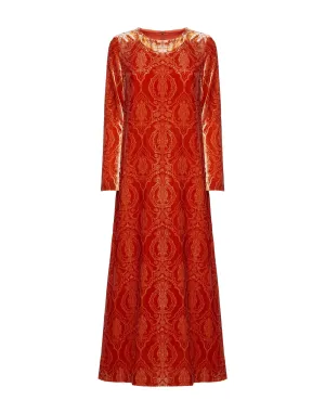 Long Sleeve Swing Dress