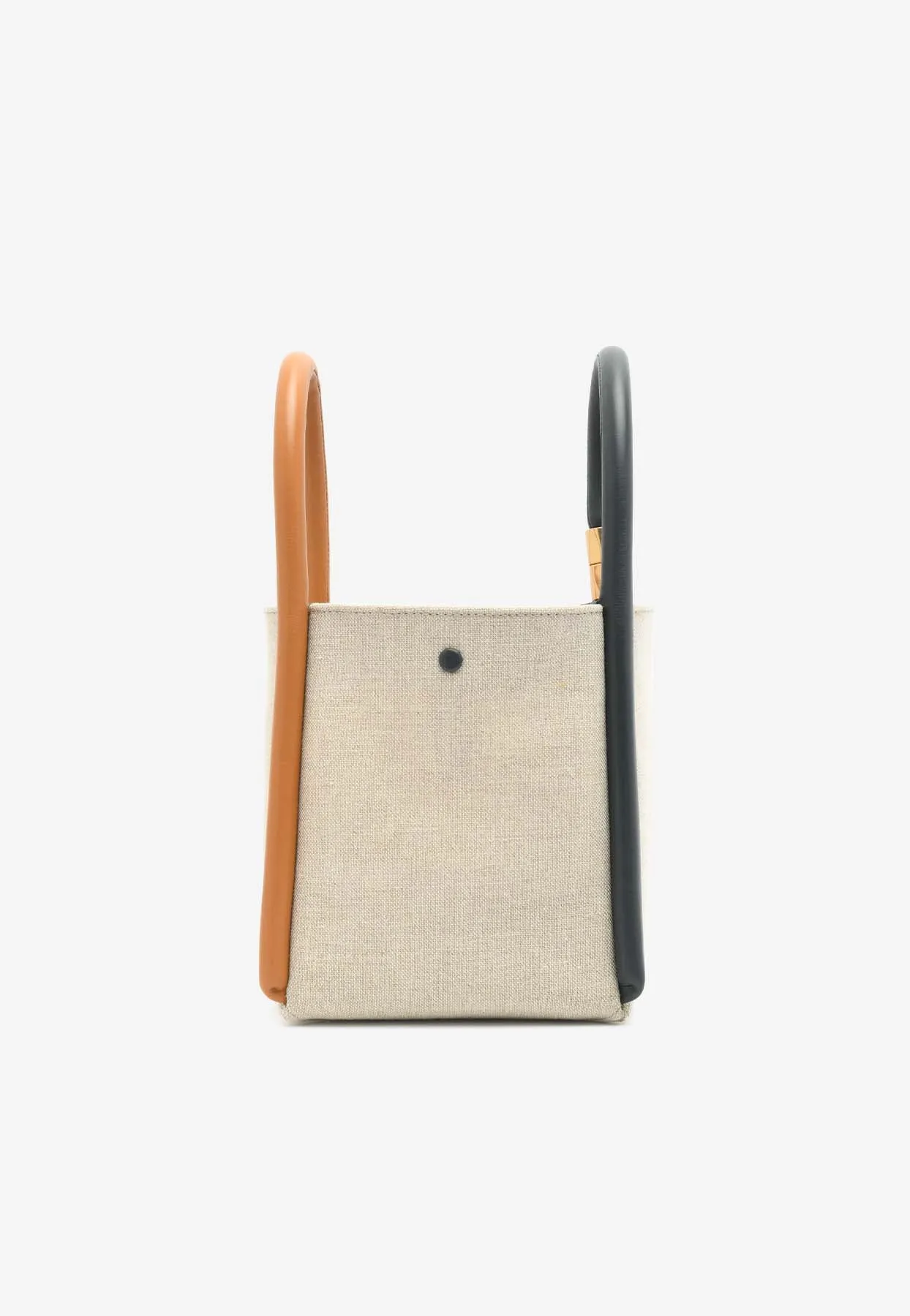 Lotus 14 Canvas Top Handle Bag