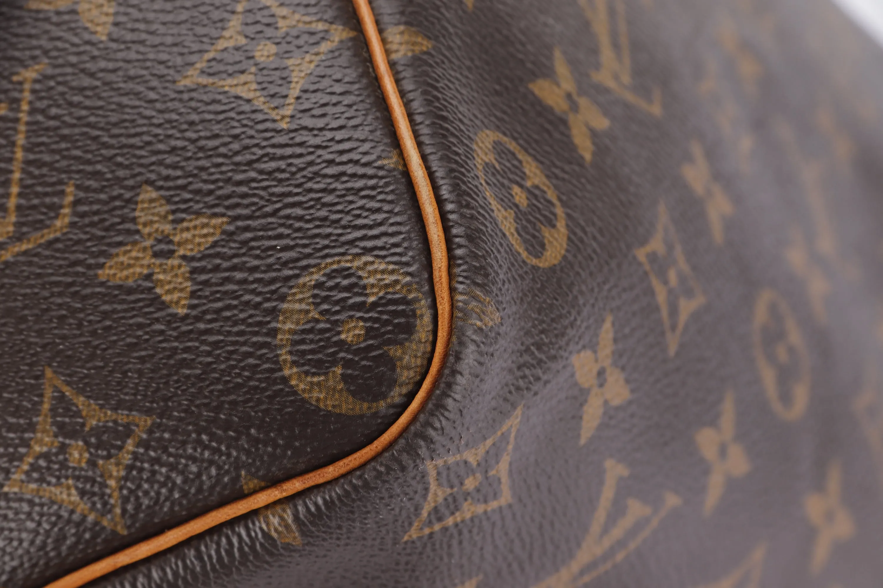 LOUIS VUITTON M40392 SPEEDY BONDOULIERE 35 (RI1176) MONOGRAM CANVAS GOLD HARDWARE, WITH KEYS & LOCK, NO STRAP & DUST COVER