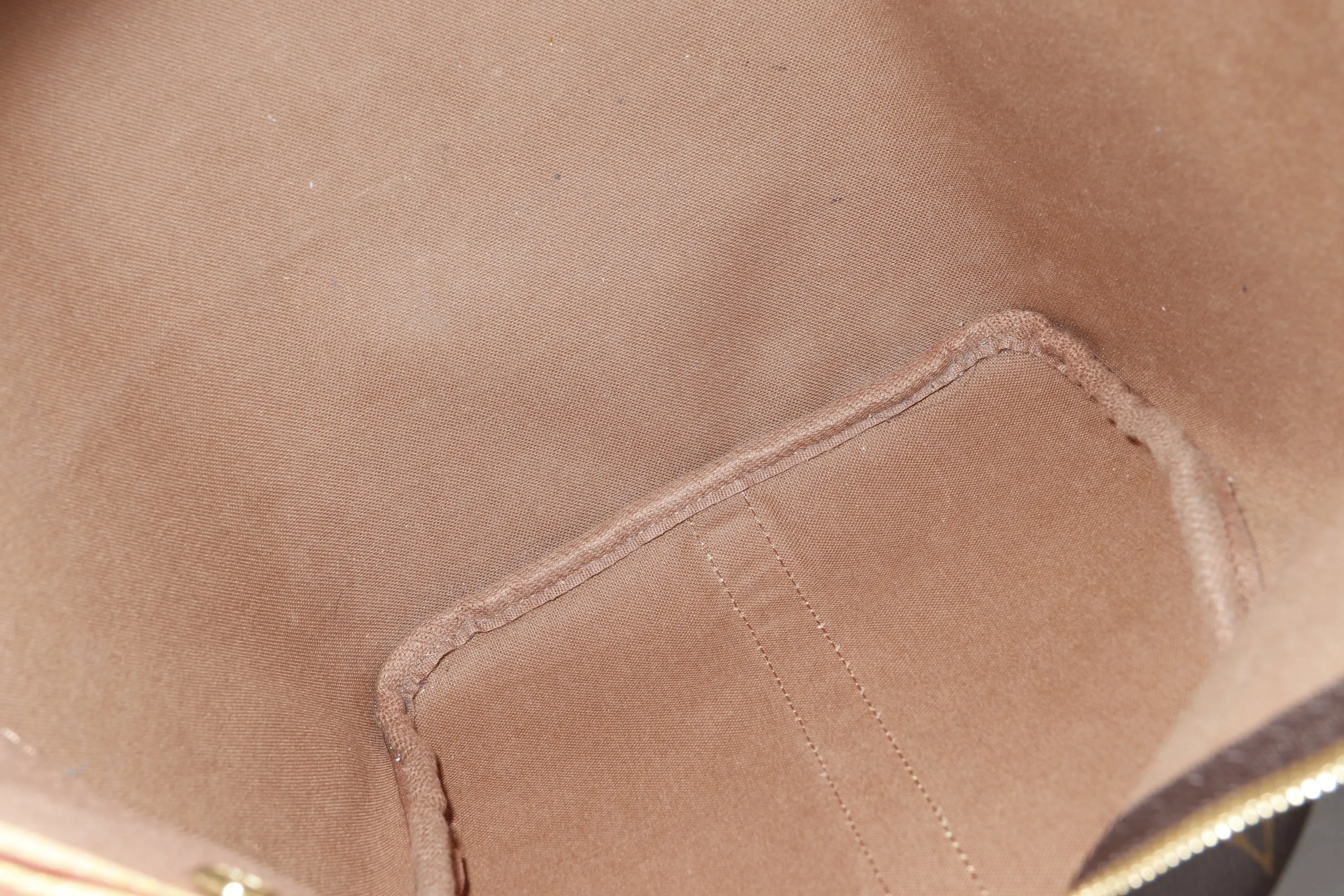 LOUIS VUITTON M40392 SPEEDY BONDOULIERE 35 (RI1176) MONOGRAM CANVAS GOLD HARDWARE, WITH KEYS & LOCK, NO STRAP & DUST COVER