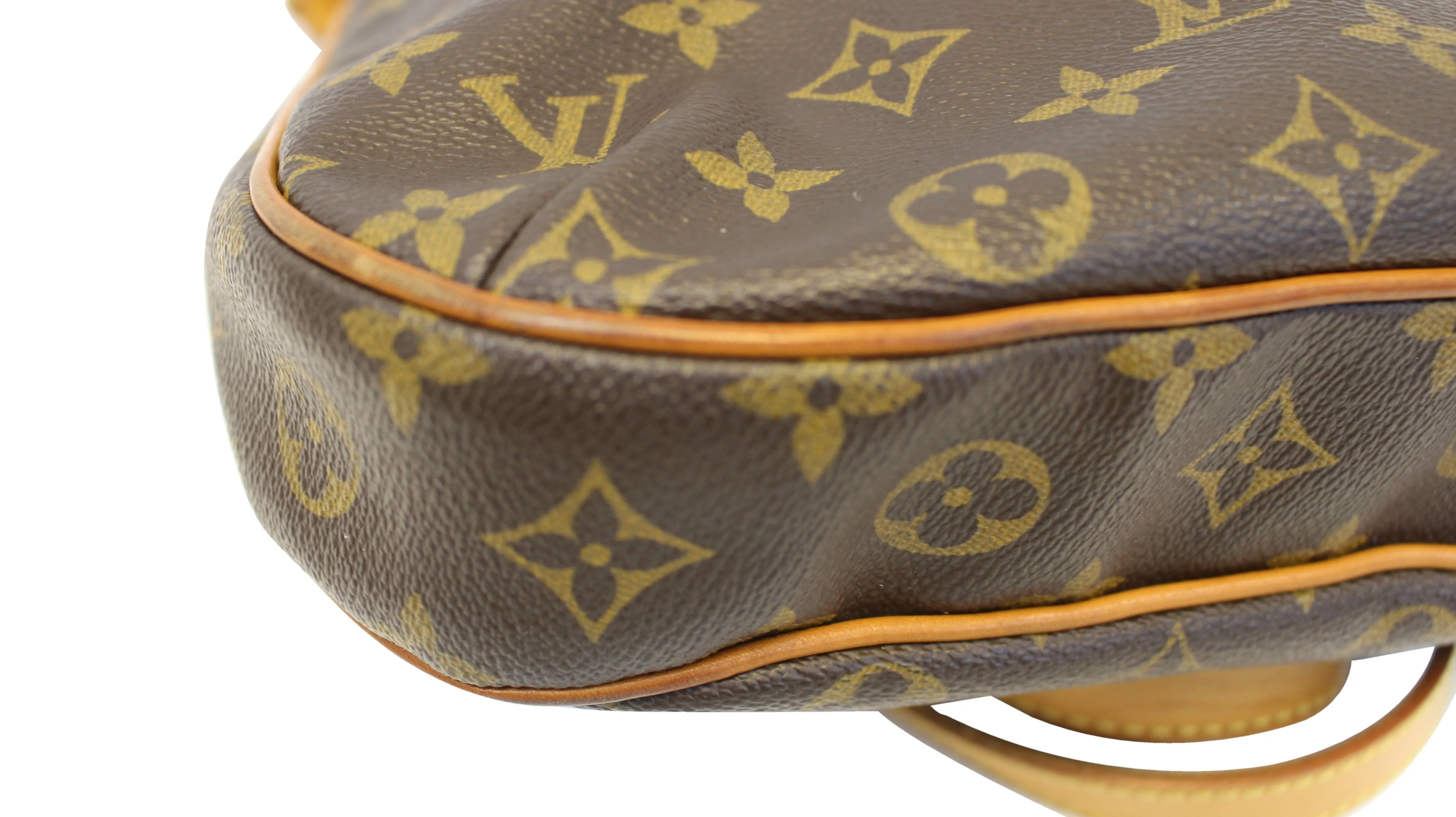 LOUIS VUITTON Monogram Brown Odeon MM Shoulder Bag