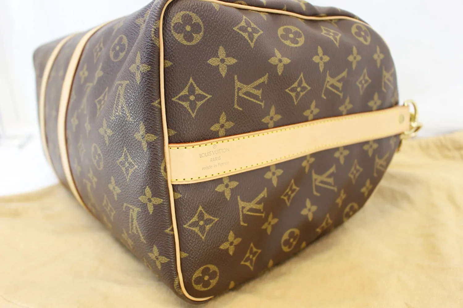 LOUIS VUITTON Monogram Canvas Keepall Bandouliere 45 Bag