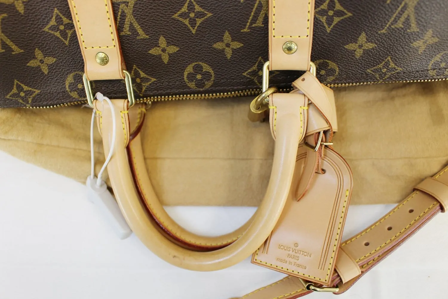 LOUIS VUITTON Monogram Canvas Keepall Bandouliere 45 Bag