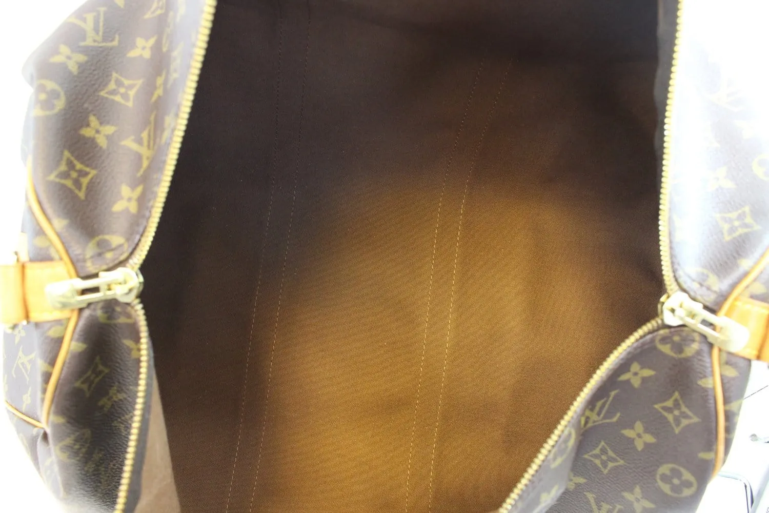 LOUIS VUITTON Monogram Canvas Keepall Bandouliere 50 Bag