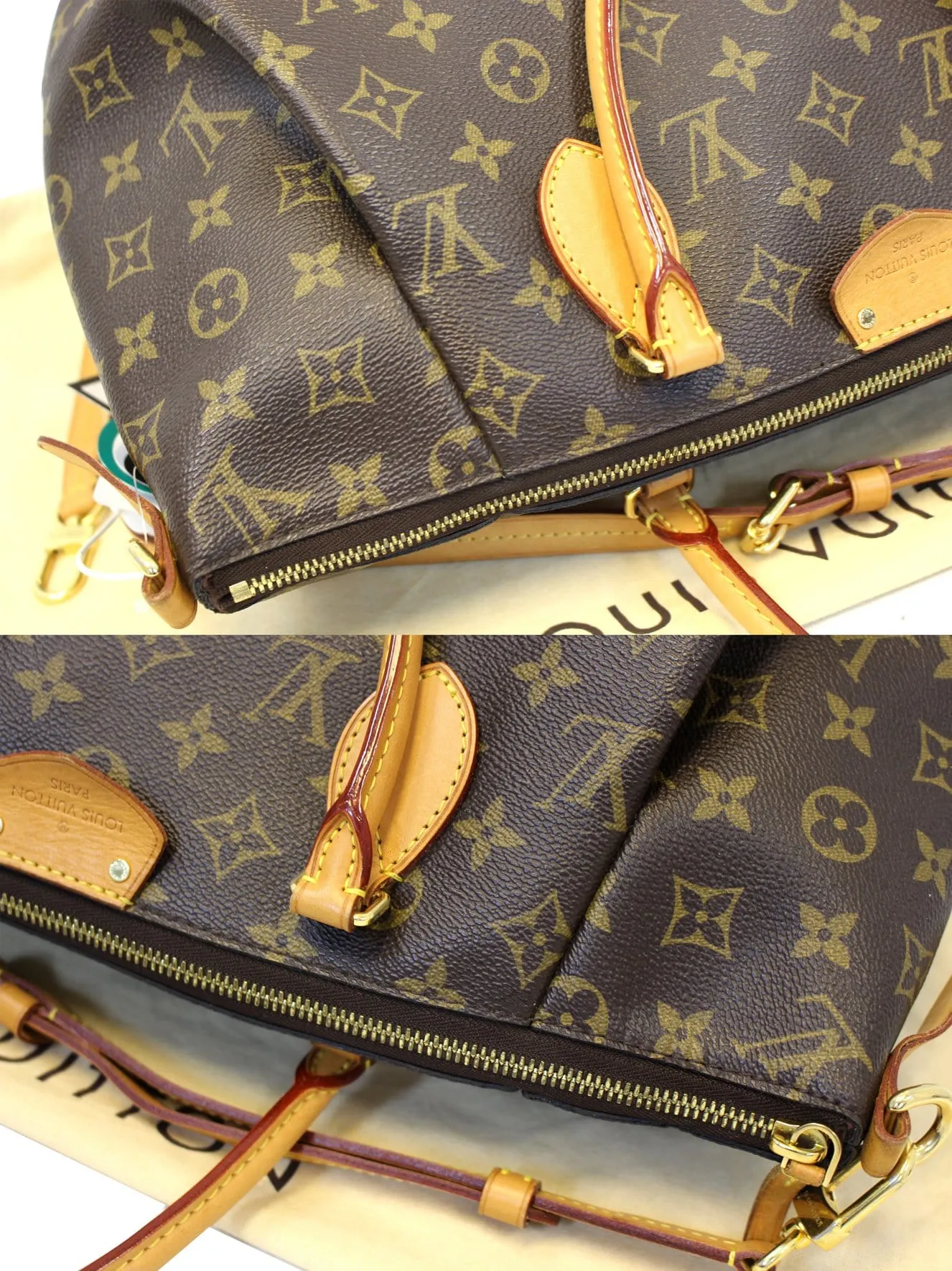 LOUIS VUITTON Monogram Canvas Turenne GM 2 Way Shoulder Bag