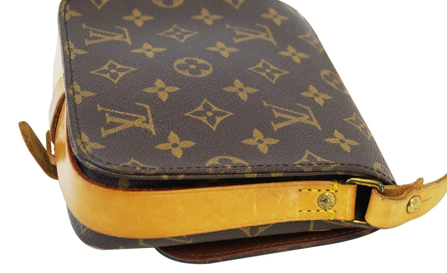 LOUIS VUITTON Monogram Cartouchiere Mini Shoulder Bag