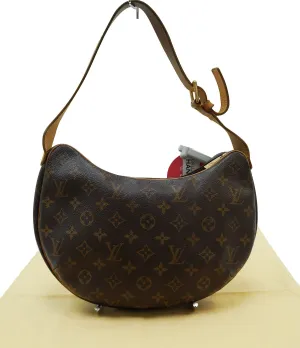 LOUIS VUITTON Monogram Croissant MM Shoulder Bag