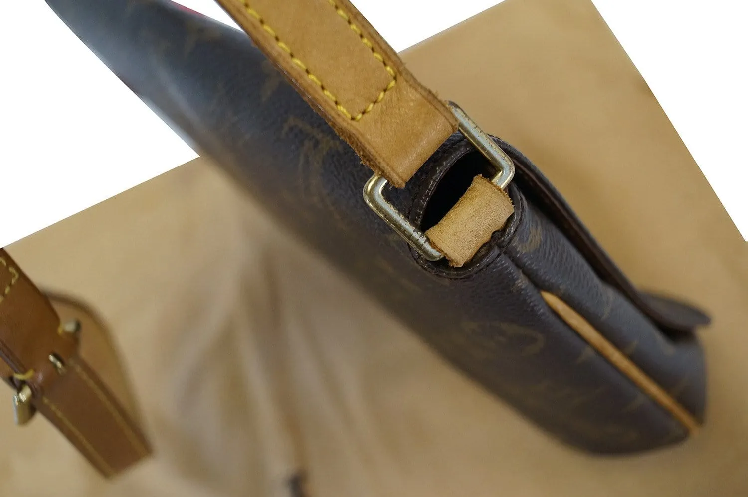 LOUIS VUITTON Monogram Musette Tango Shoulder Bag