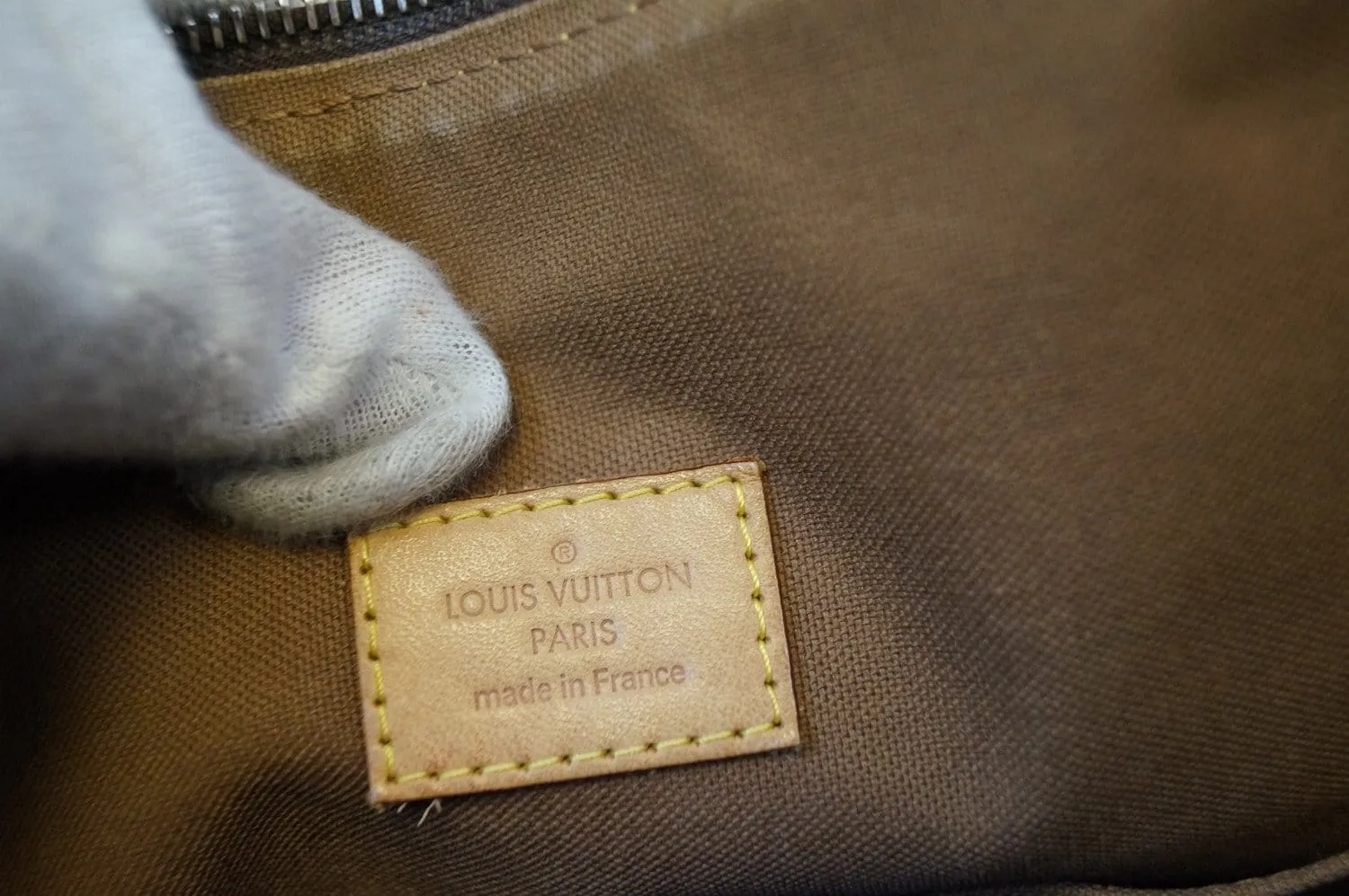 LOUIS VUITTON Monogram Odeon GM Shoulder Bag
