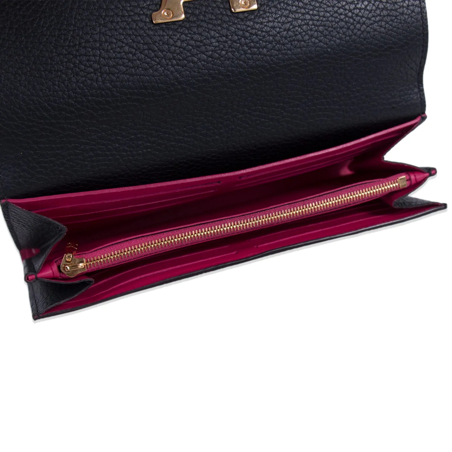 Louis Vuitton Noir Capucines Wallet