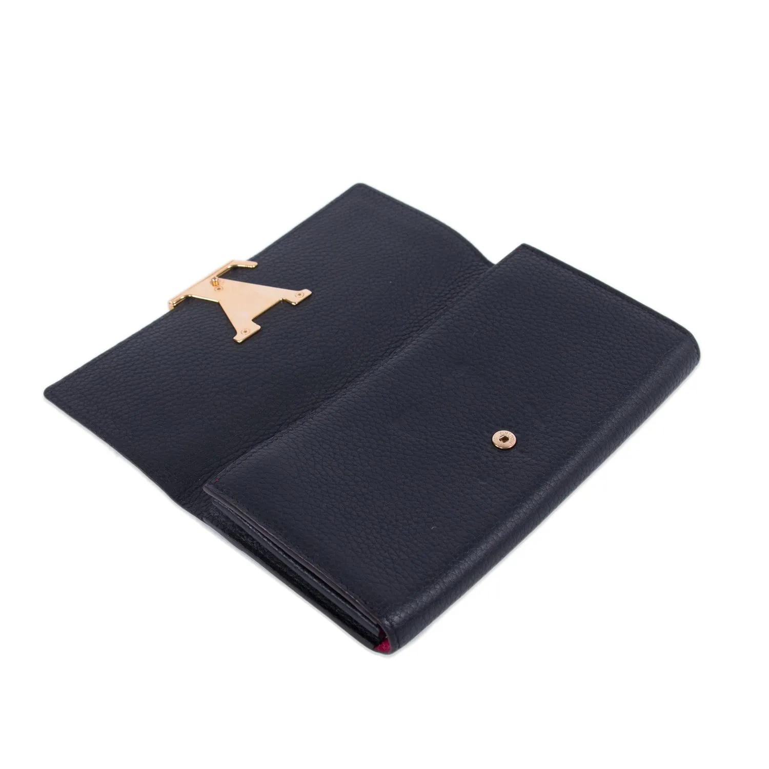Louis Vuitton Noir Capucines Wallet