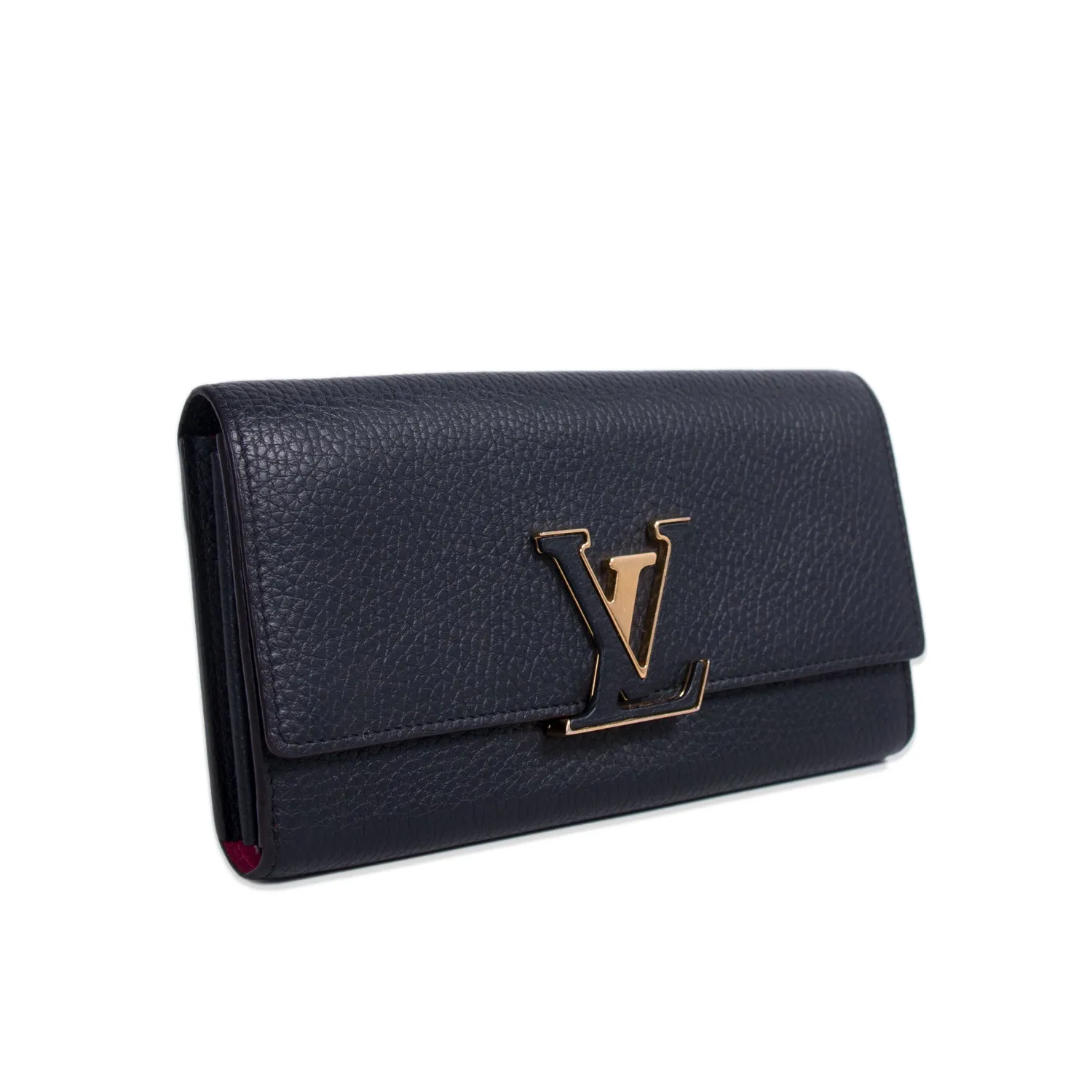 Louis Vuitton Noir Capucines Wallet