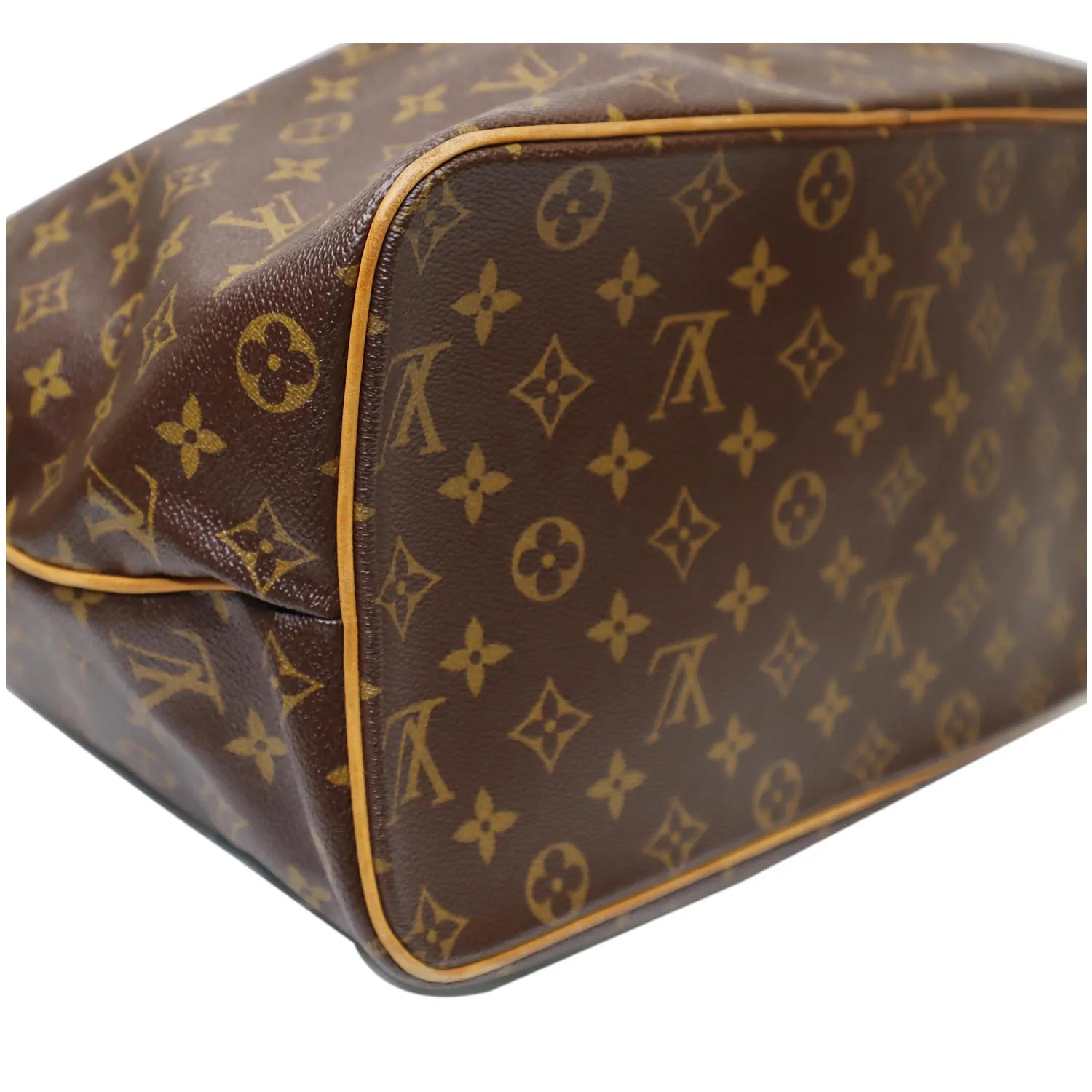 LOUIS VUITTON Palermo GM Monogram Canvas Tote Shoulder Bag Brown