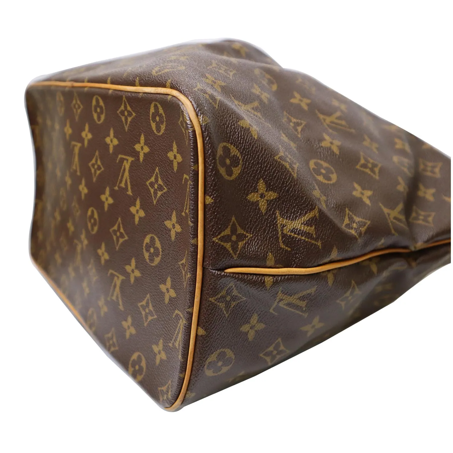 LOUIS VUITTON Palermo GM Monogram Canvas Tote Shoulder Bag Brown