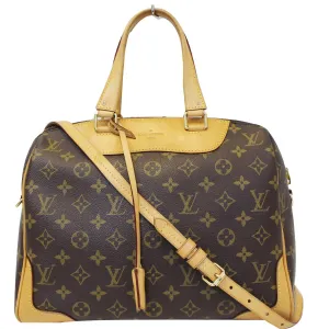 LOUIS VUITTON Retiro NM Monogram Canvas 2Way Shoulder Bag Brown