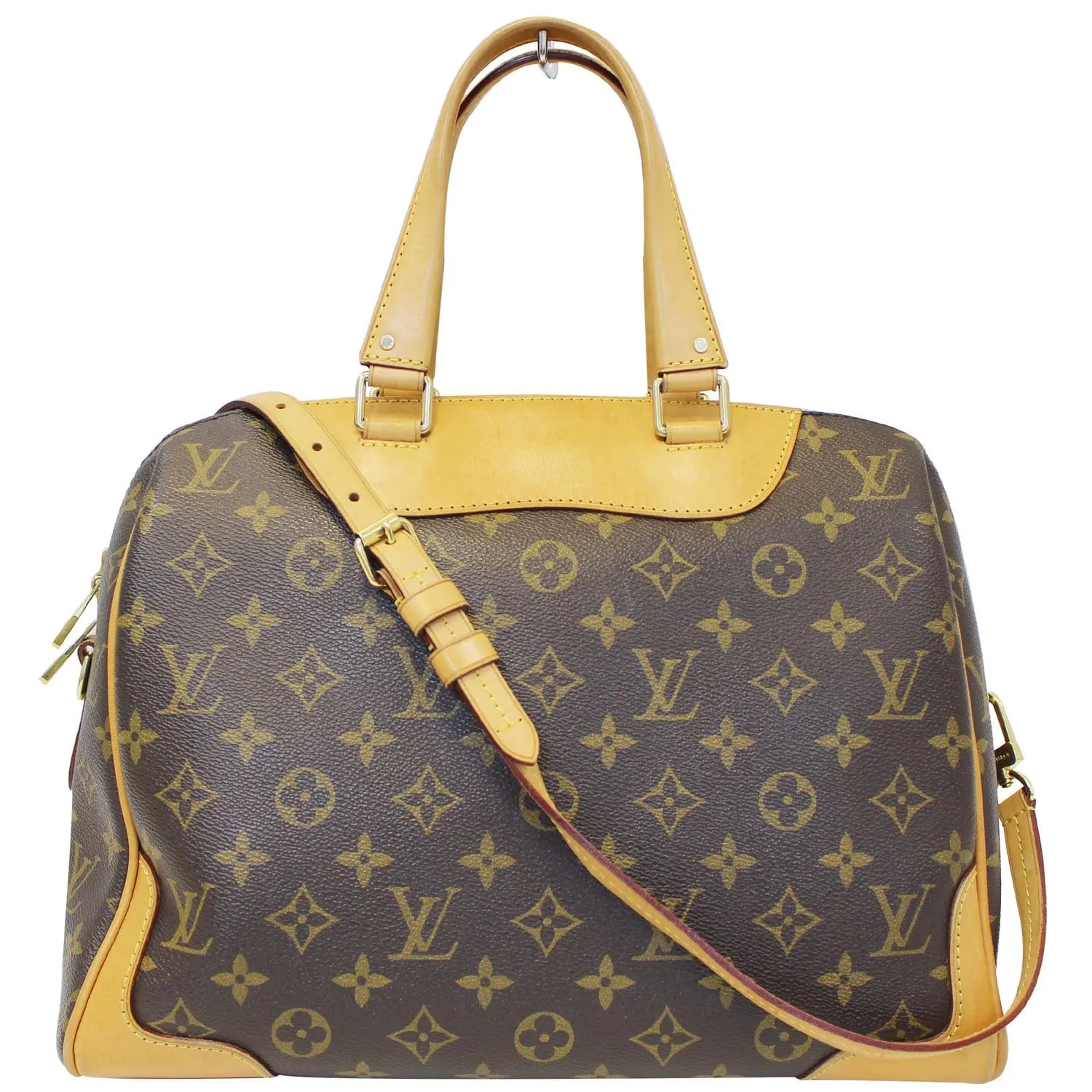 LOUIS VUITTON Retiro NM Monogram Canvas 2Way Shoulder Bag Brown