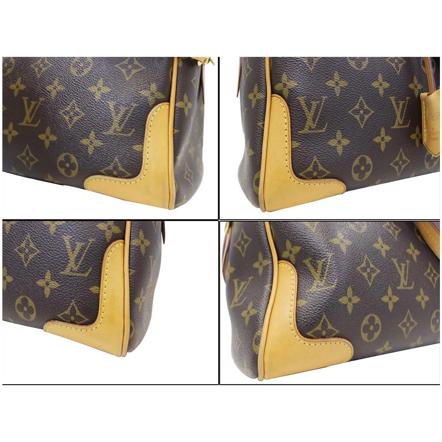 LOUIS VUITTON Retiro NM Monogram Canvas 2Way Shoulder Bag Brown