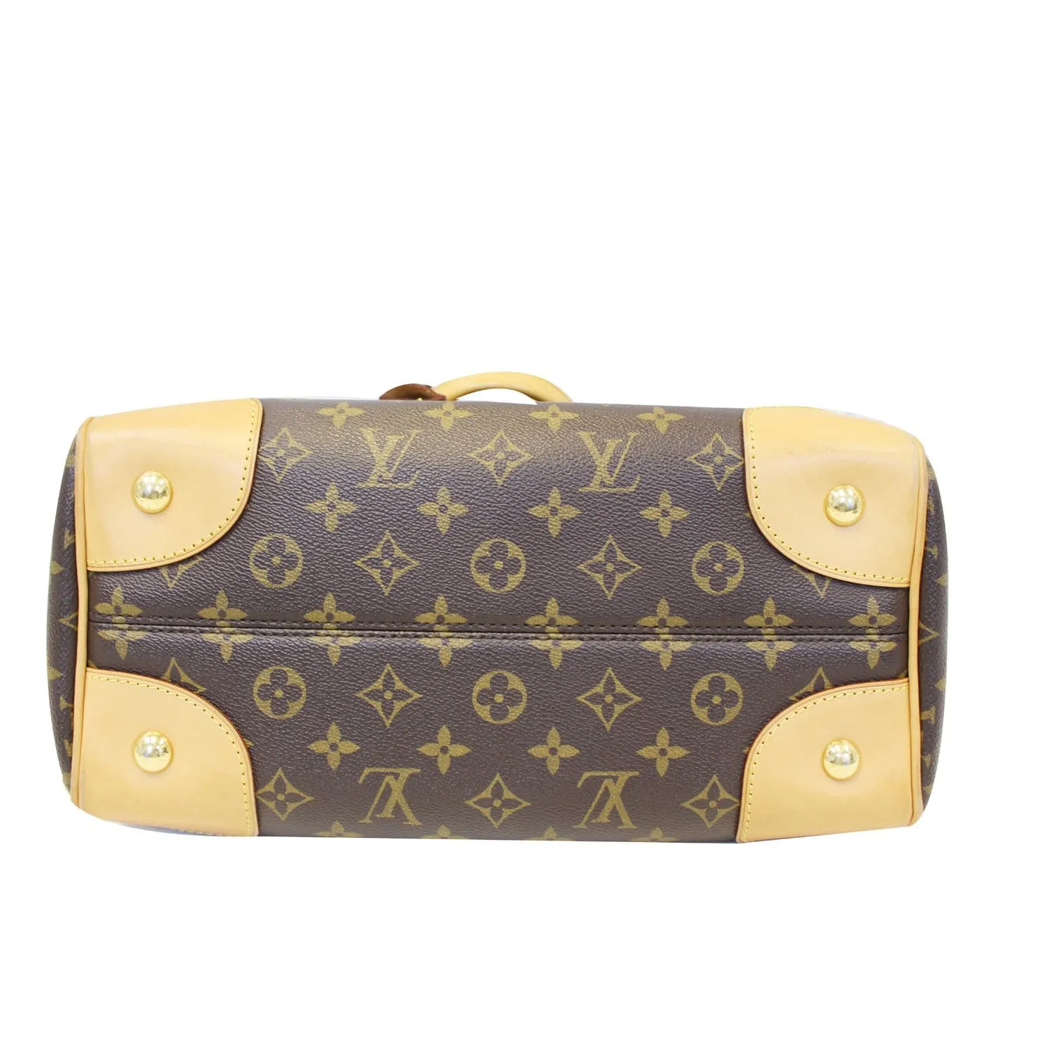 LOUIS VUITTON Retiro NM Monogram Canvas 2Way Shoulder Bag Brown