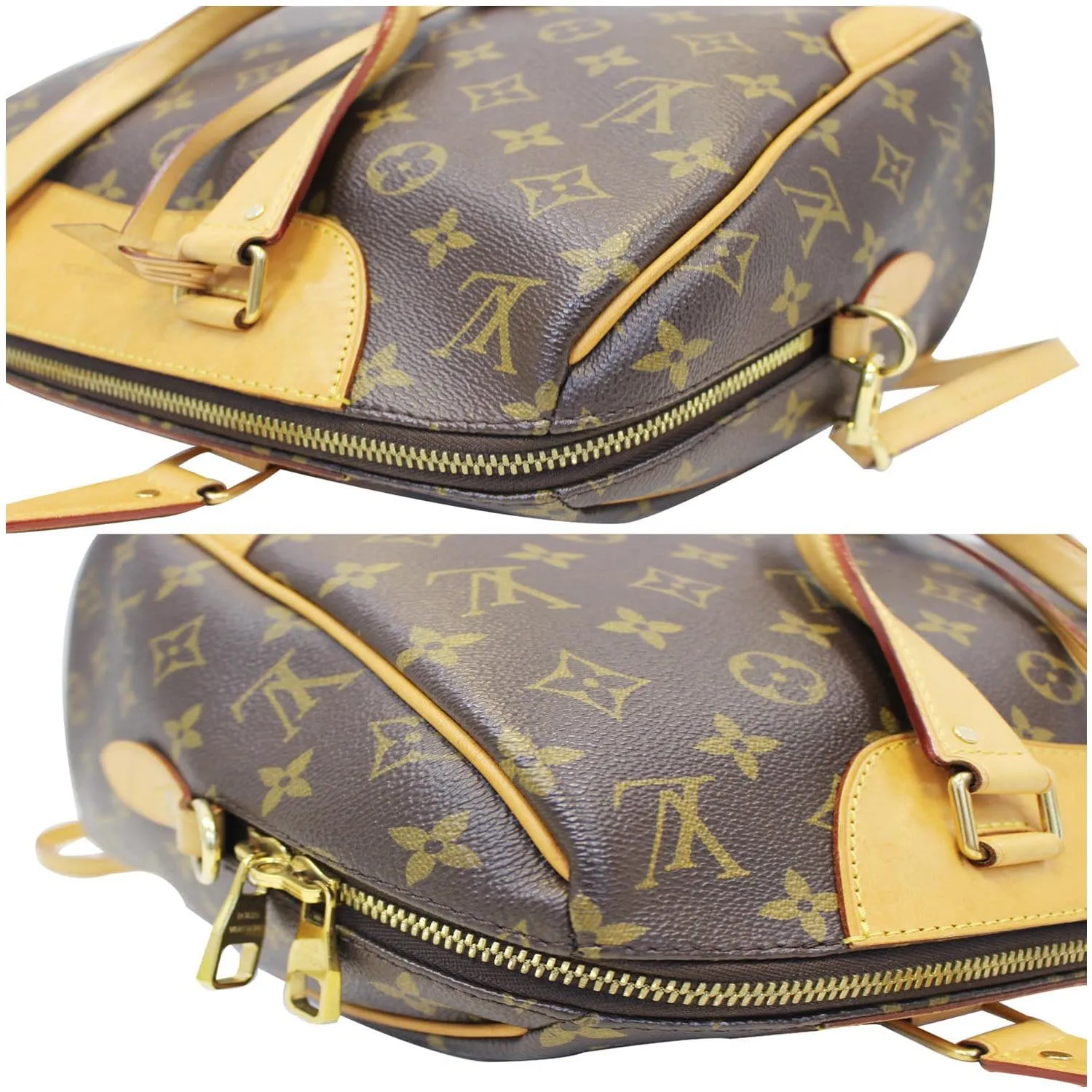 LOUIS VUITTON Retiro NM Monogram Canvas 2Way Shoulder Bag Brown