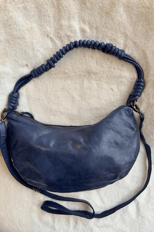 Luce Leather Hobo Bag