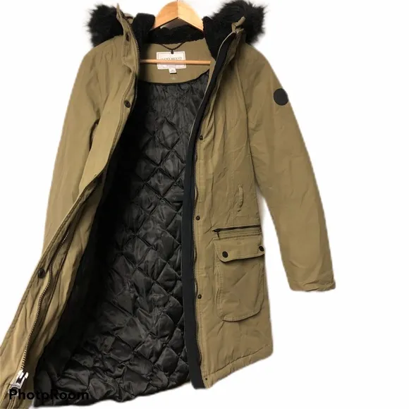 Lucky Brand Hooded Anorak Coat