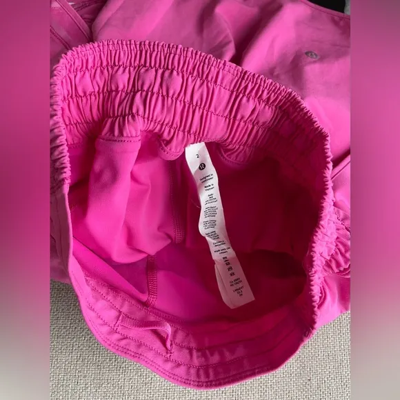 Lululemon Hotty Hot High Rise Skort In Sonic Pink Size 2