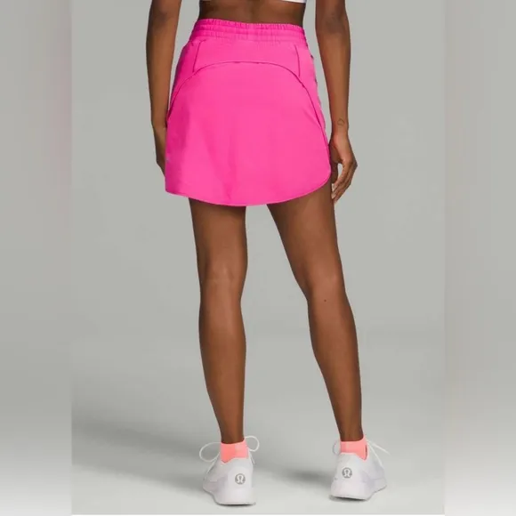 Lululemon Hotty Hot High Rise Skort In Sonic Pink Size 2