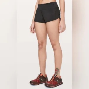Lululemon Speed Up Short *2.5&quot; Black
