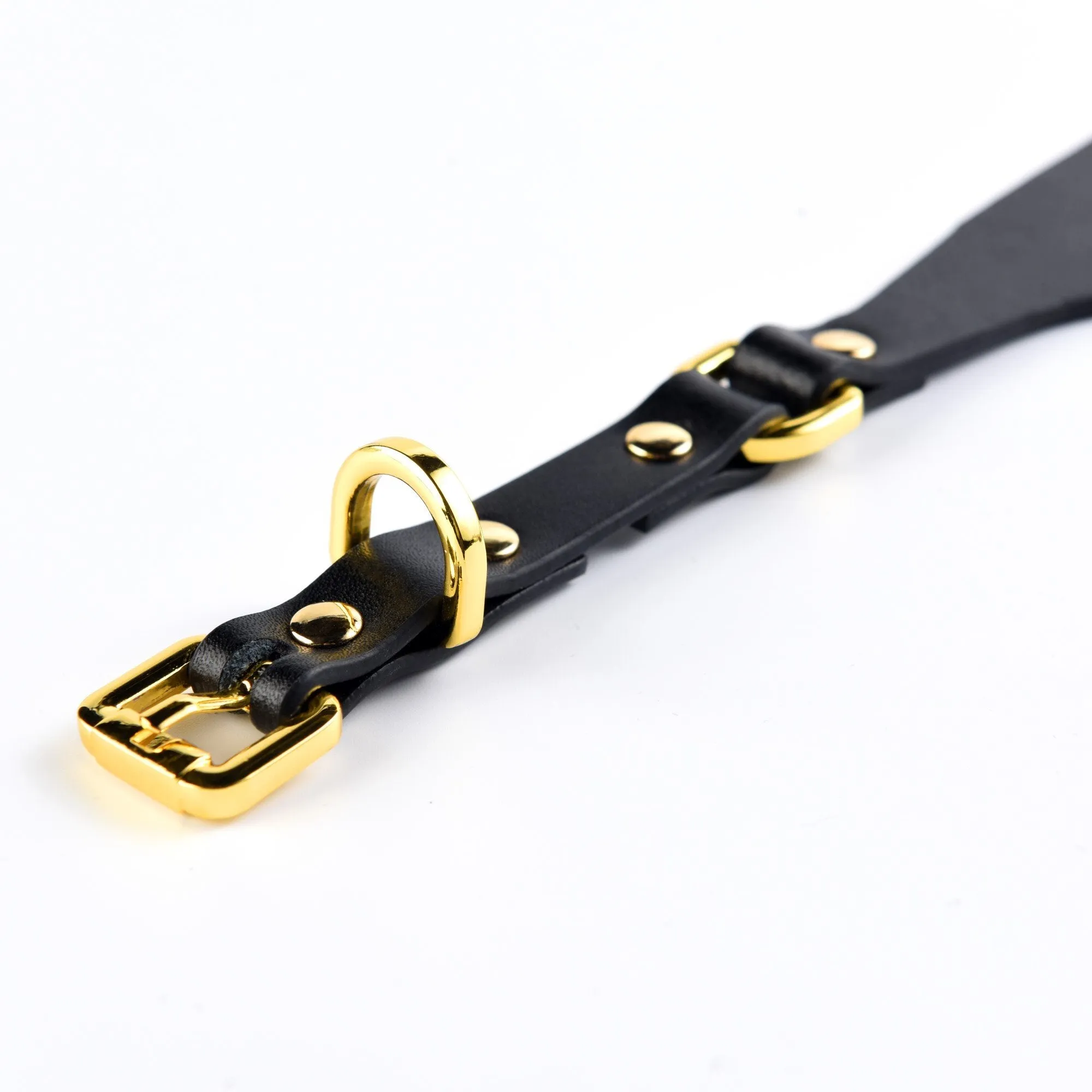 Luxury Italian Leather Blindfolds by UPKO