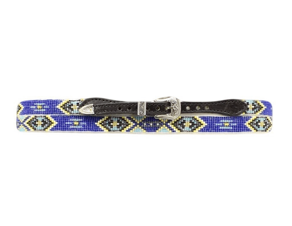 M & F Western Beaded Design Hatband