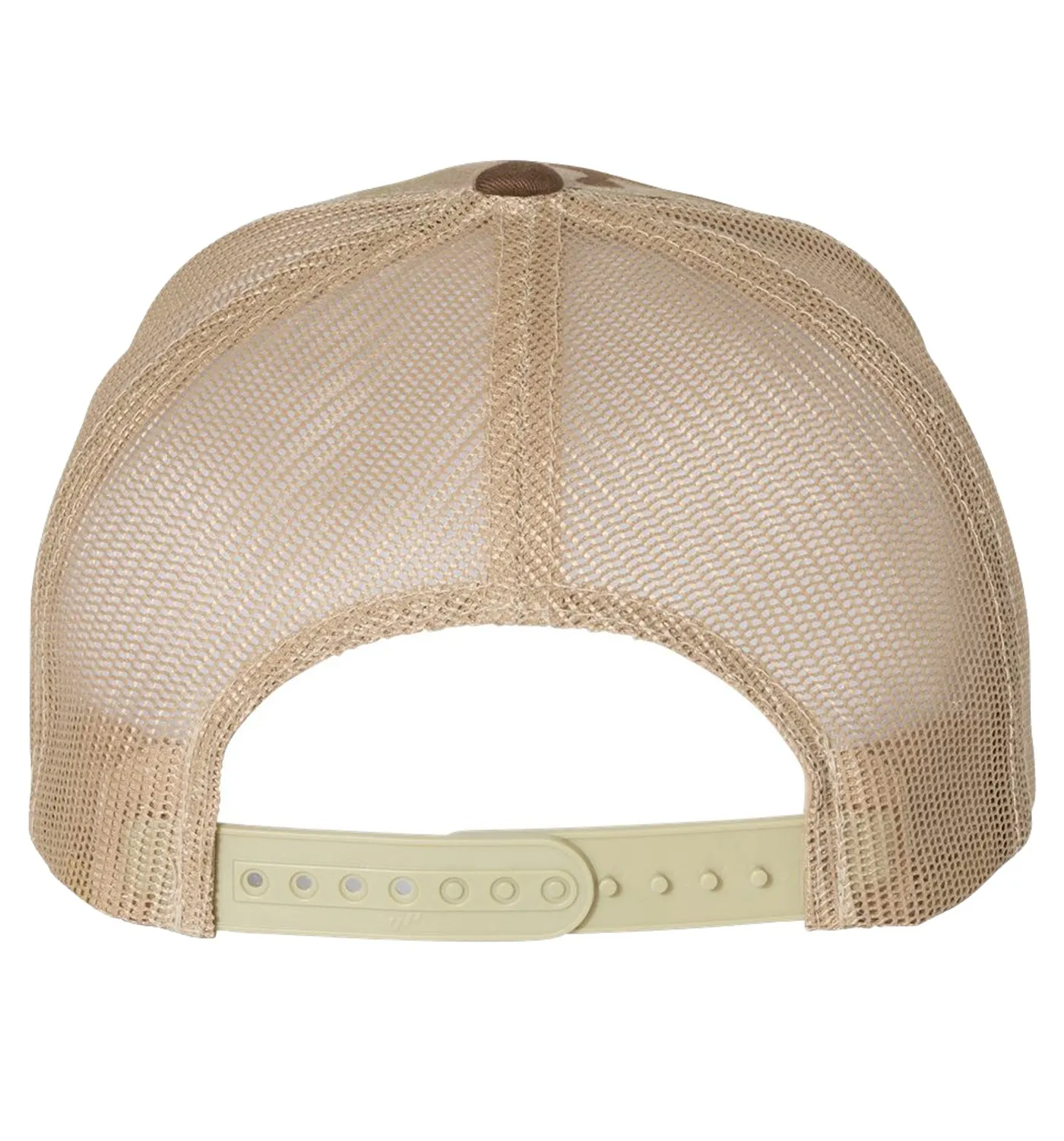 Mad Striper Deco 6 Panel Trucker Snap Back Multicam Arid Tan Hat
