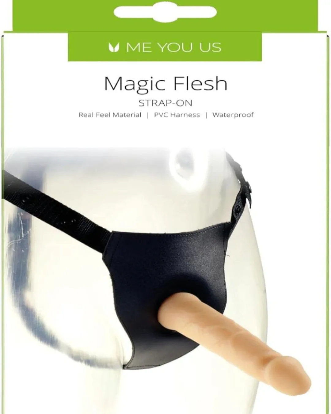 Magic Flesh Strap-On Harness with Ultra Soft 7" Dong
