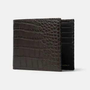 MATTE ALLIGATOR HIP WALLET