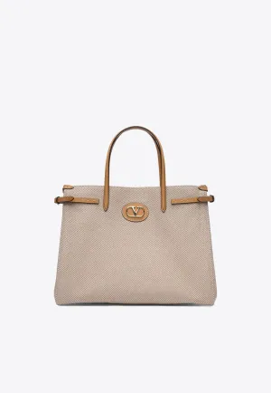 Medium Antibes Canvas Tote Bag
